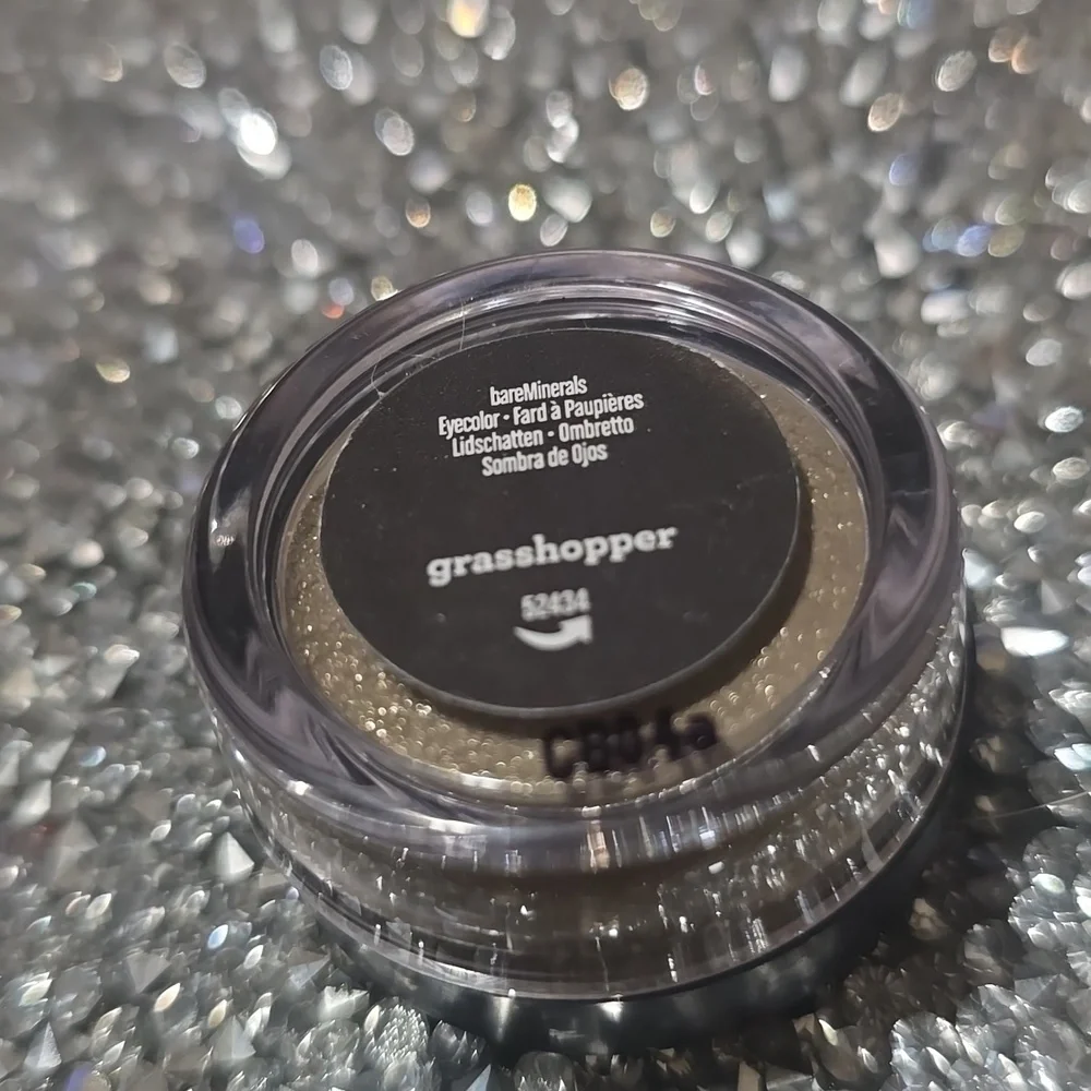❇️🧚‍♀️GRASSHOPPER BareMineral MINI RARE Glimmer Eyecolor NWT